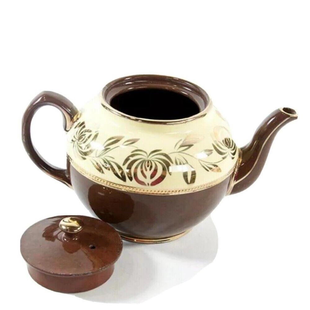 VINTAGE SADLER REDWARE BROWNBETTY TEAPOT Tea pot Porcelain England